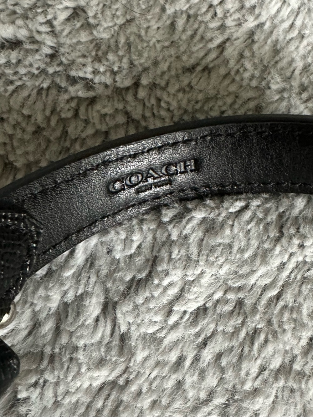 Coach Small Leather Pet Collar - Picture 6 of 10